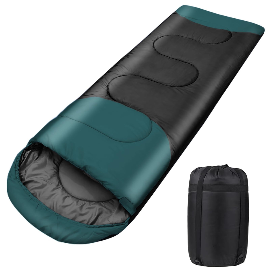 Schlafsack Outdoor für Camping 3 Jahreszeiten Erwachsene Schlafsack, 2 in 1 Funktion Deckenschlafsäc