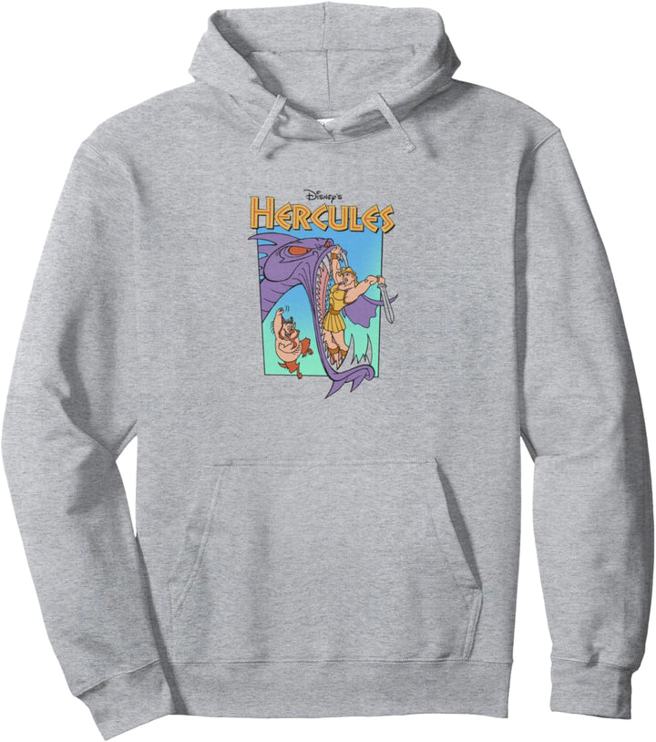 Disney Hercules Hydra Battle Retro Pullover Hoodie