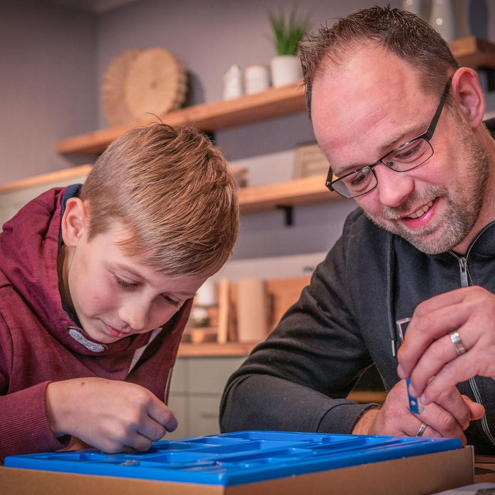 Eitech 00205 Metallbaukasten - Helikopter, Hubschrauber, Modellbausatz für Kinder ab 8 Jahren, 310 B