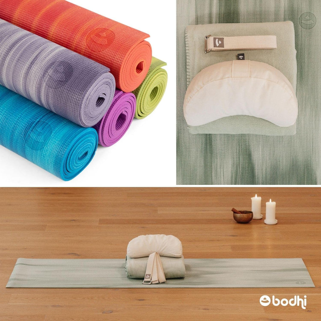 Bodhi Yogamatte Ganges | Rutschfeste Sportmatte | Schadstofffreie &amp; Waschbare Fitnessmatte | Matte a