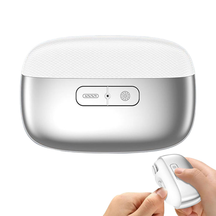 Elektrischer Fingernagelknipser, automatischer elektrischer LED-Lichtschneider – Maniküre-Polierschl