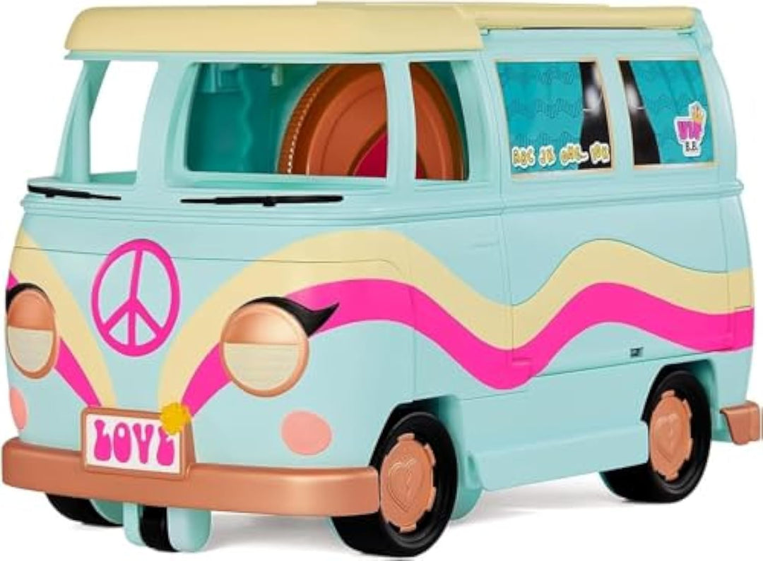L.O.L. Surprise! 5-in-1 Grill &amp; Groove Camper - Spielset mit vielen Überraschungen - Küche, Bühne &amp;