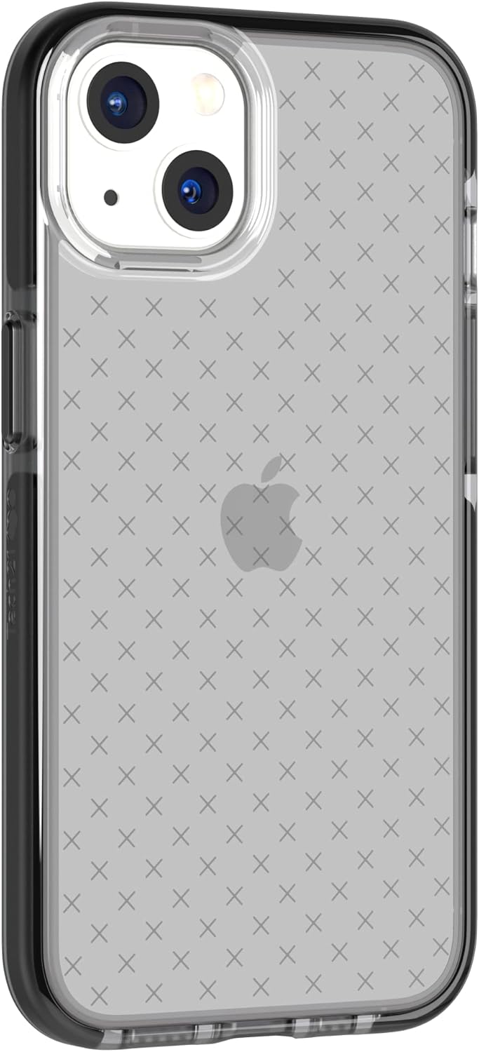 tech21 Evo Check Schutzhülle für iPhone 13 – Ultra-Schutz mit 5,8 m langem Fallschutz schwarz iPhone