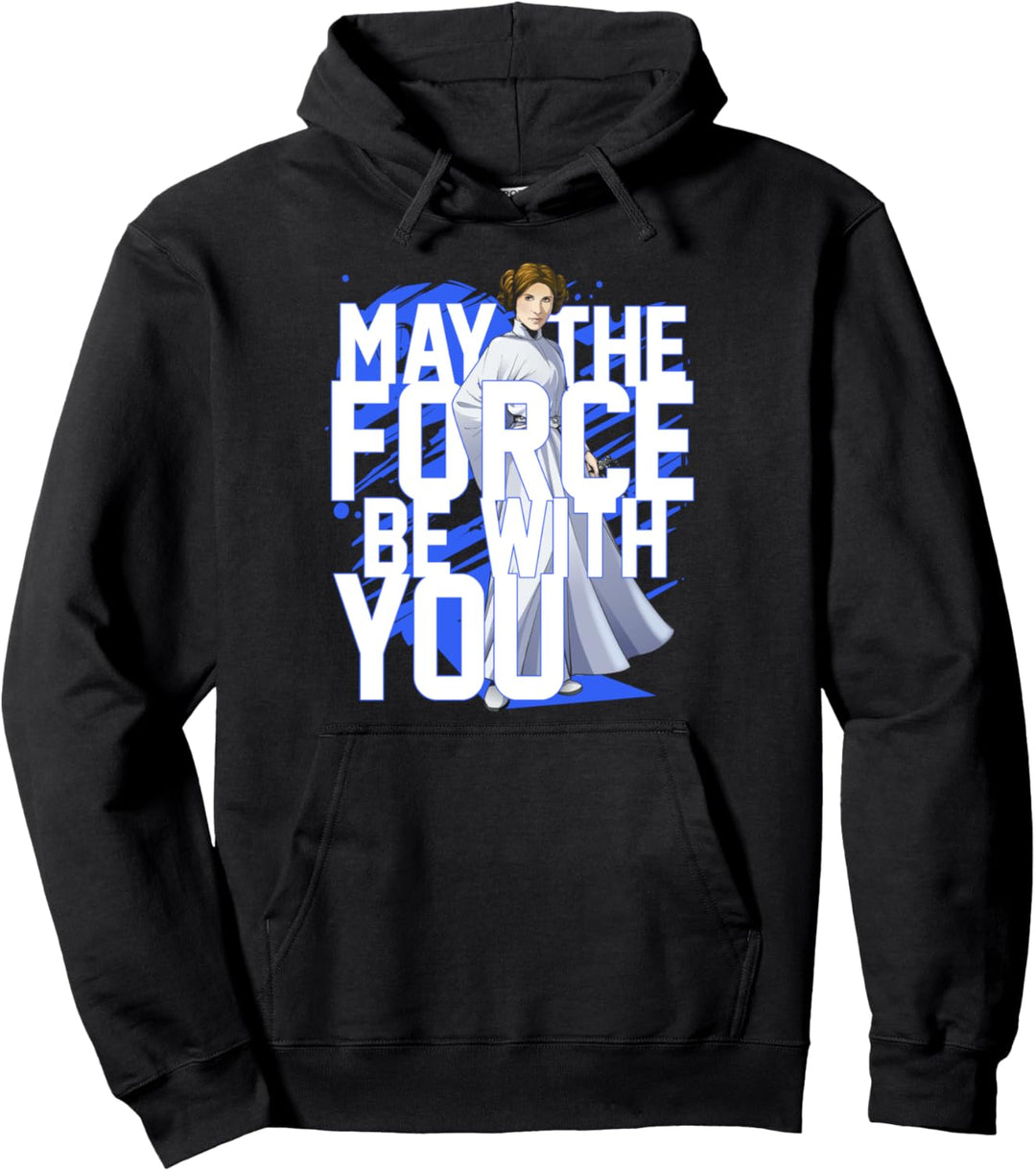 Star Wars Force Be With You Princess Leia Pullover Hoodie