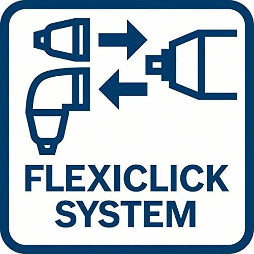 Bosch Professional FlexiClick Exzenteraufsatz GFA 12-E (kompatibel mit GSR 12V-15 FC, im Karton) GFA
