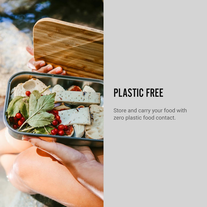 Edelstahl Sandwich 900 ml Orange, 900 ml Orange