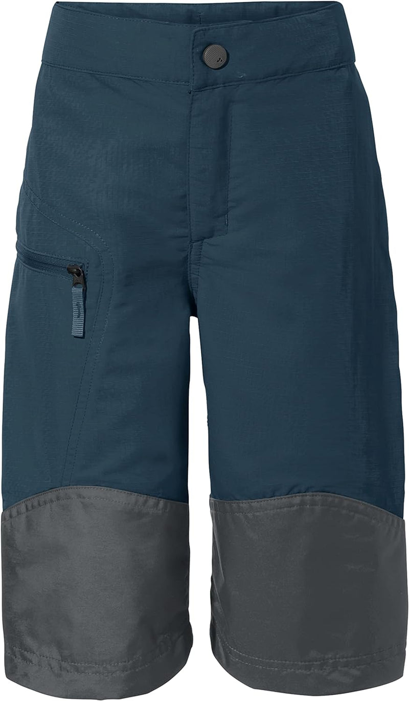 VAUDE Unisex Kinder Hose Kids Caprea Antimos Shorts 122-128 Dark Sea Uni, 122-128 Dark Sea Uni