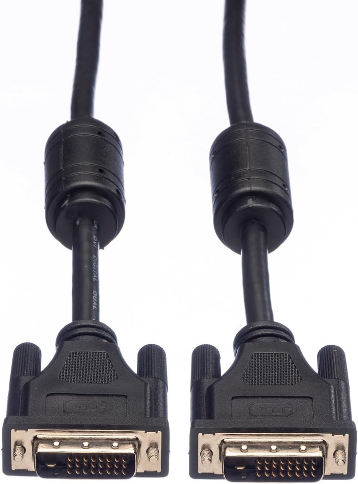 ROLINE Monitorkabel DVI, ST-ST, (24+1) dual link, 7,5 m, 7,5 m