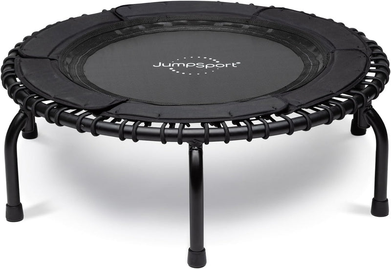 Sofort Versand- JumpSport Fitnesstrampolin Premium Minitrampolin - Indoortrampolin für Gesundheit, F