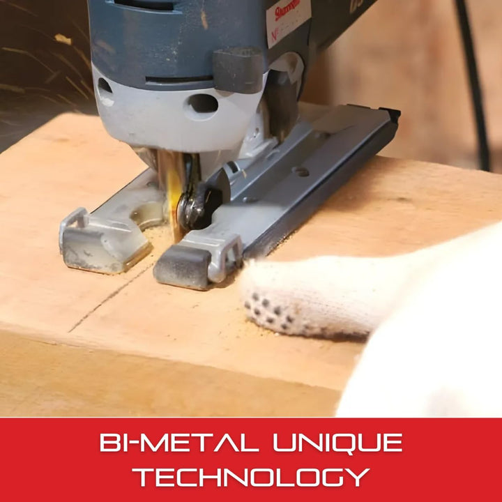 Starrett Metall-Stichsägeblätter - 5er-Pack - BU424-5 Bimetall-Sägeblatt-Set mit einheitlichem Schaf