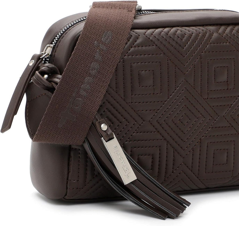 Tamaris Umhängetasche Merle 32720 Damen Handtaschen Ornament Einheitsgrösse Brown 200, Einheitsgröss