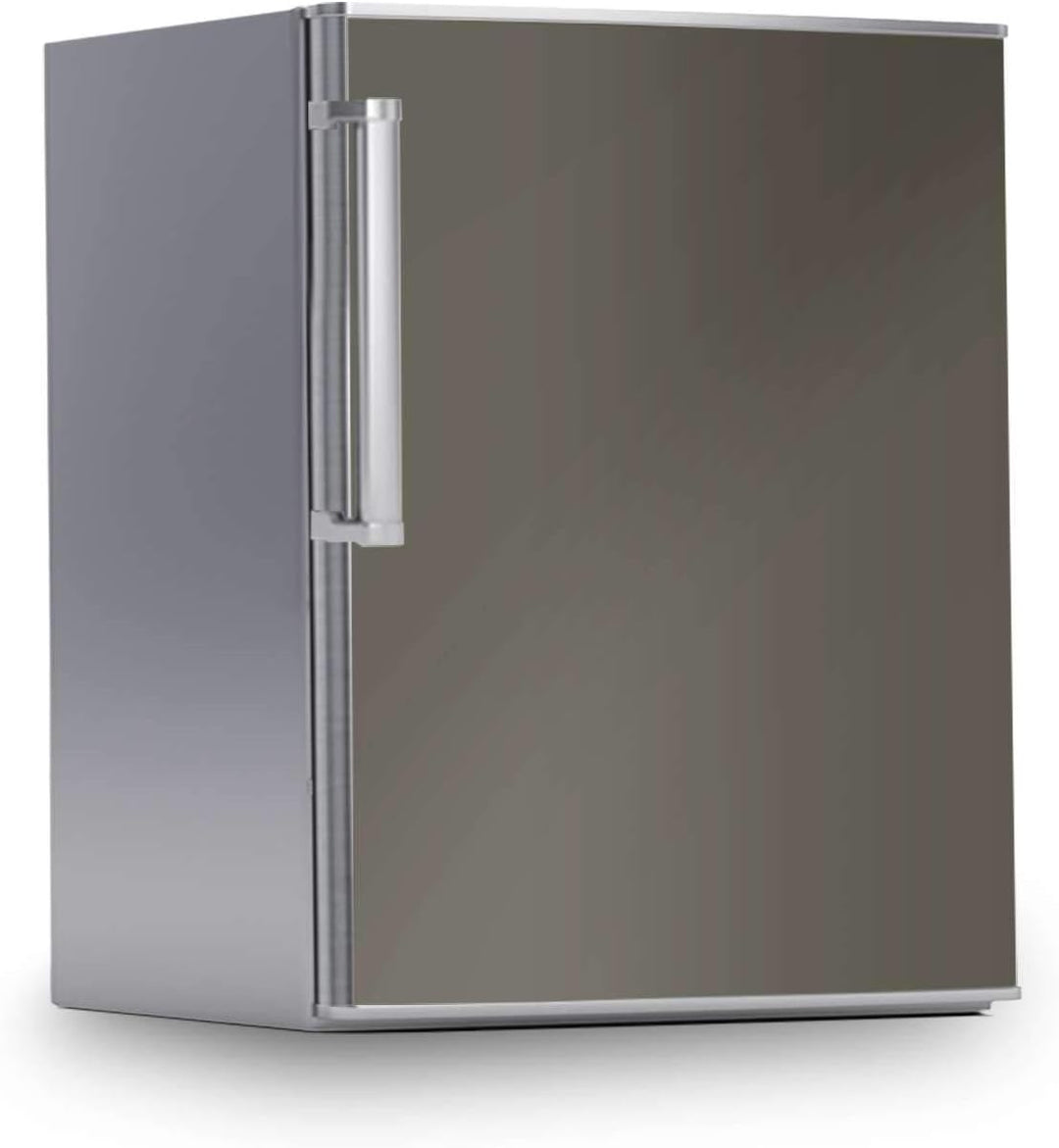 Kühlschrank Muster I Dekoration für Kühlschranktür - Aufkleber Folie abwaschbar I Deko Küche - Farbe