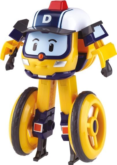 Silverlit – Robocar Poli – Drooney – 2-in-1 Transformierbare Fahrzeugfigur – Beweglicher Roboter – 1