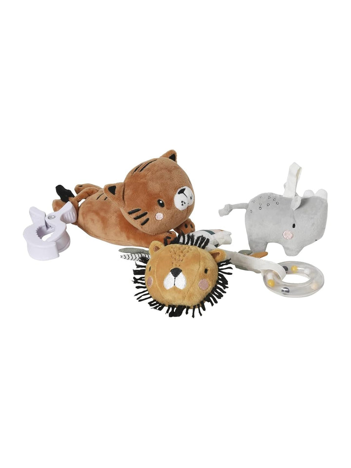 Vertbaudet Baby Lernspielzeug,Tansania mit Clip Mehrfarbig ONE Size, Mehrfarbig