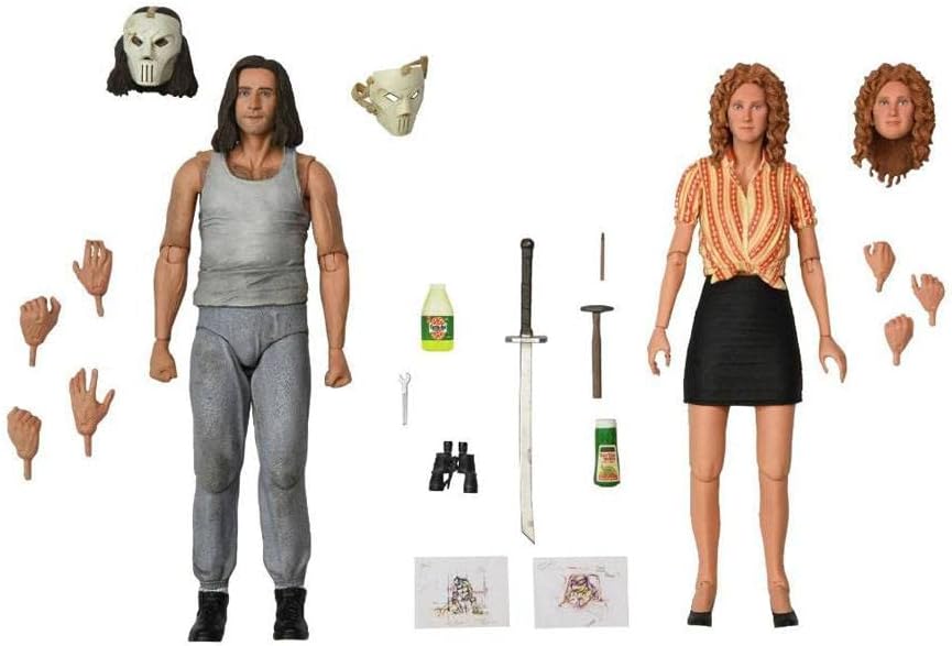 NECA Teenage Mutant Ninja Turtles April & Casey 2-er Set Multicolor, 100% Kunststoff, in Geschenkver