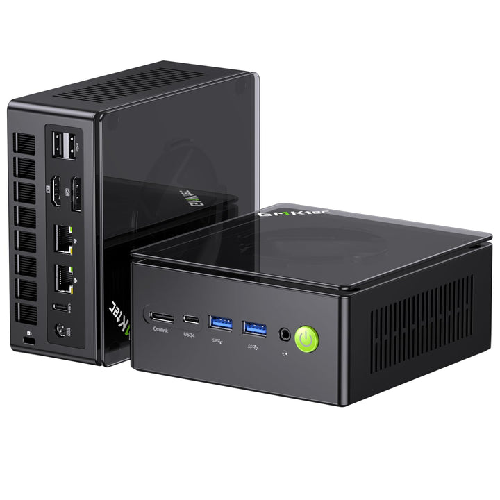 GMKtec Mini PC Ryzen 7 8845HS (8K/16T, bis zu 5.1Ghz), K8 Plus Barebone(NO DDR, NO SSD) Support DDR5