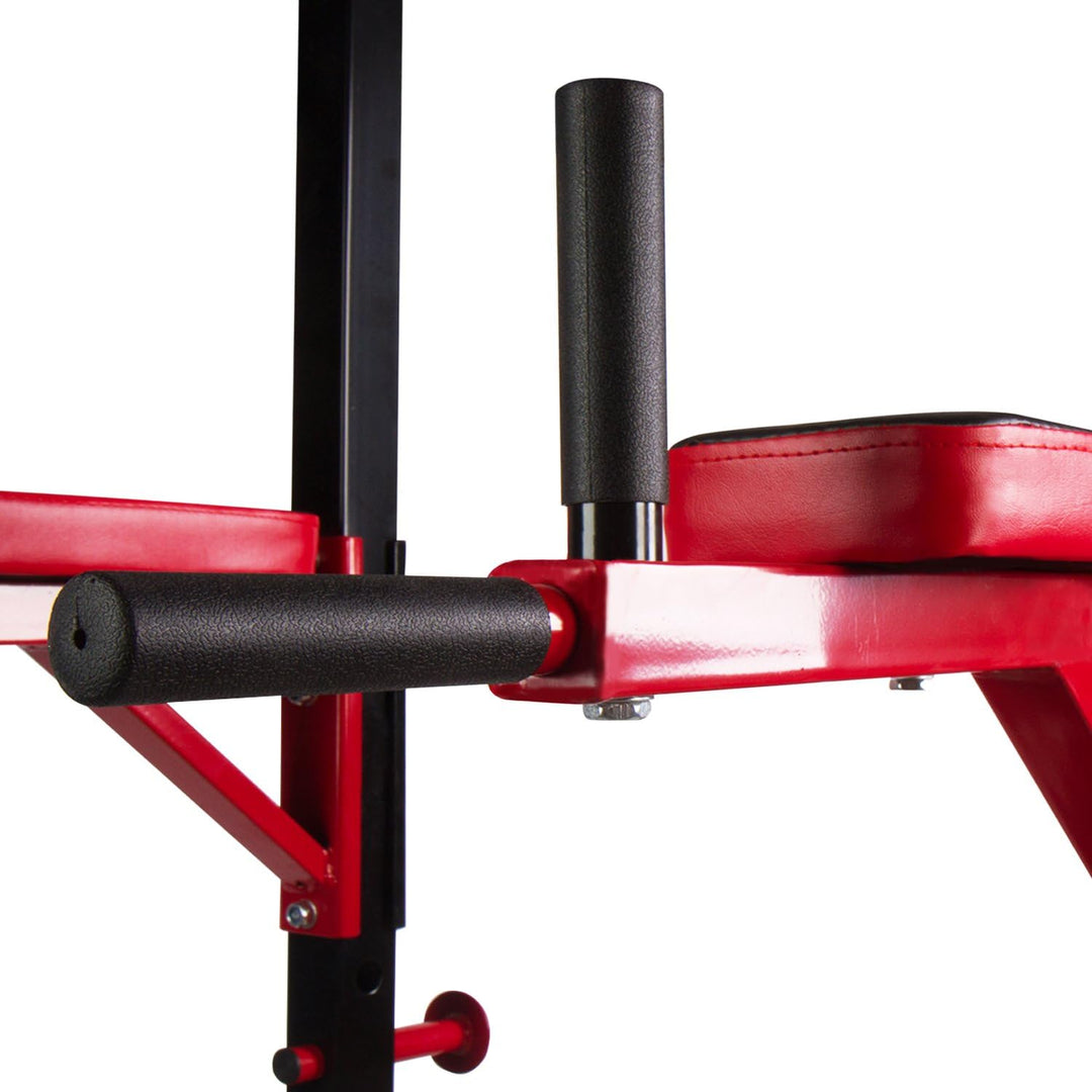 CCLIFE Power Tower Dip Station Klimmzugstange für Krafttrainingsgeräte für das