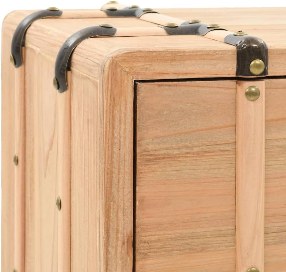 vidaXL Tanne Massiv Nachttisch Nachtkonsole Nachtschrank Nachtkommode Schrank