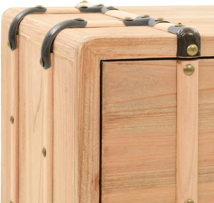 vidaXL Tanne Massiv Nachttisch Nachtkonsole Nachtschrank Nachtkommode Schrank