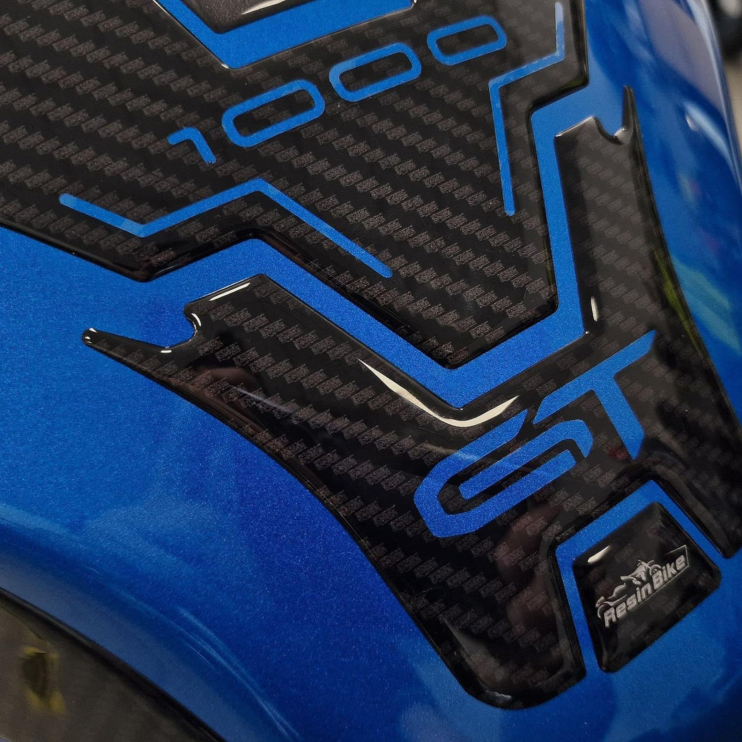 Resin Bike Aufkleber für Motorrad Kompatibel mit Suzuki GSX-S 1000 GT 2022. Tankabdeckung vor Stösse