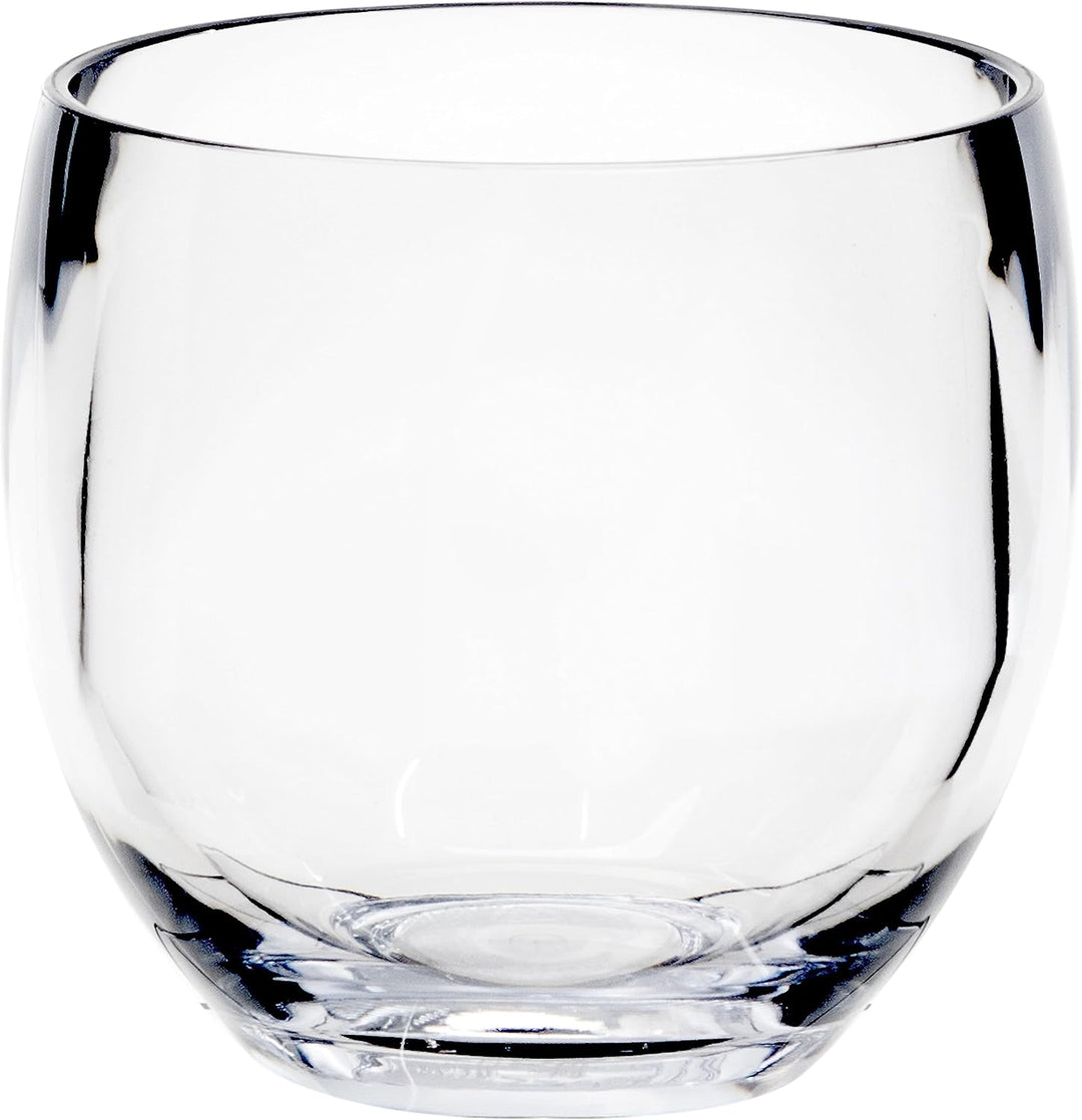 Melamin Geschirr und Acryl Glas Set für 4 Personen - 20 Teile - Campinggeschirr - gelb weiss - mit T