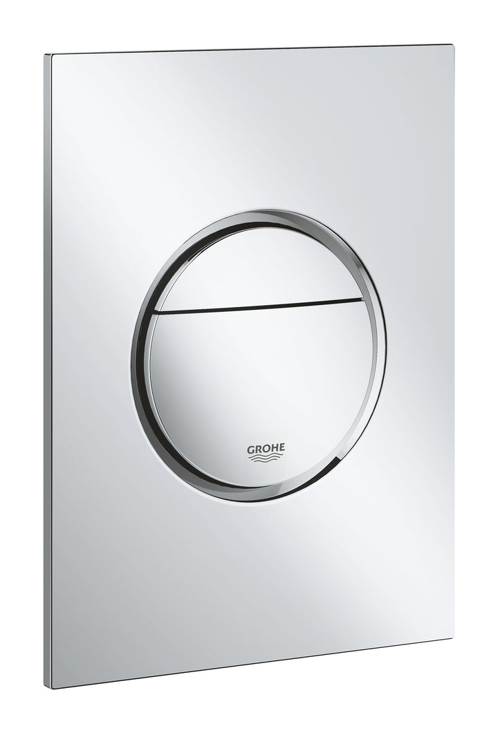 GROHE Nova Cosmopolitan S | WC- Betätigungsplatte für Rapid SL | S-Size, 130 x 172 mm, 2-Mengen- und