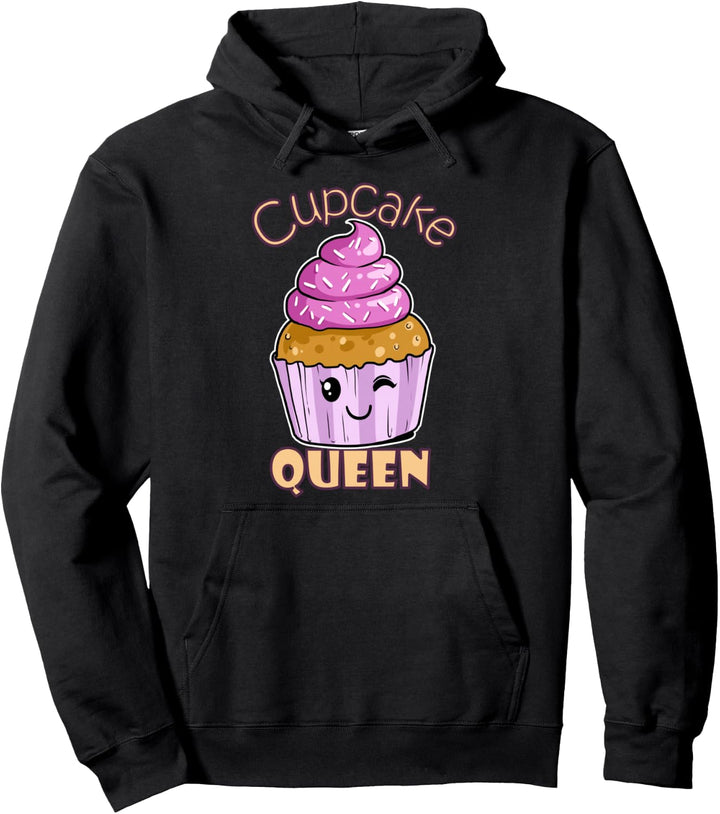 Torte Kuchen-Königin-Muffin Törtchen Cupcake Prinzessin Pullover Hoodie