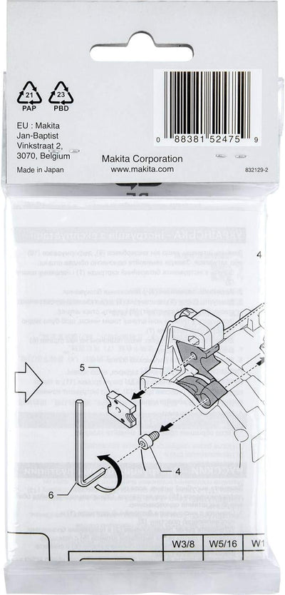 Makita Schneidbacken M8 Satz, 199085-2