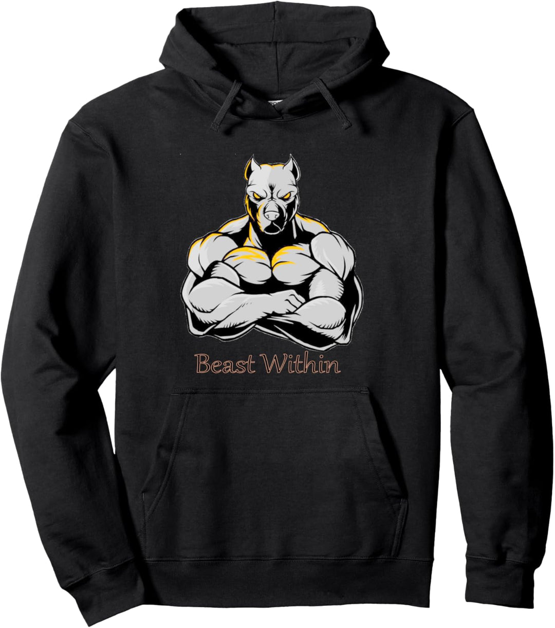 Gym Barbell Weightlifting Powerlifting Workout Gift Pullover Hoodie
