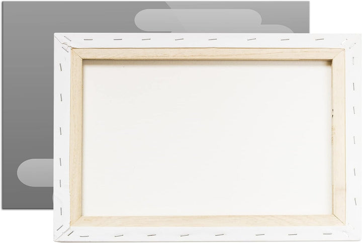 deyoli zauberhafte Kraniche Format: 80x60 Effekt: Schwarz&Weiss als Leinwandbild, Motiv fertig gerah