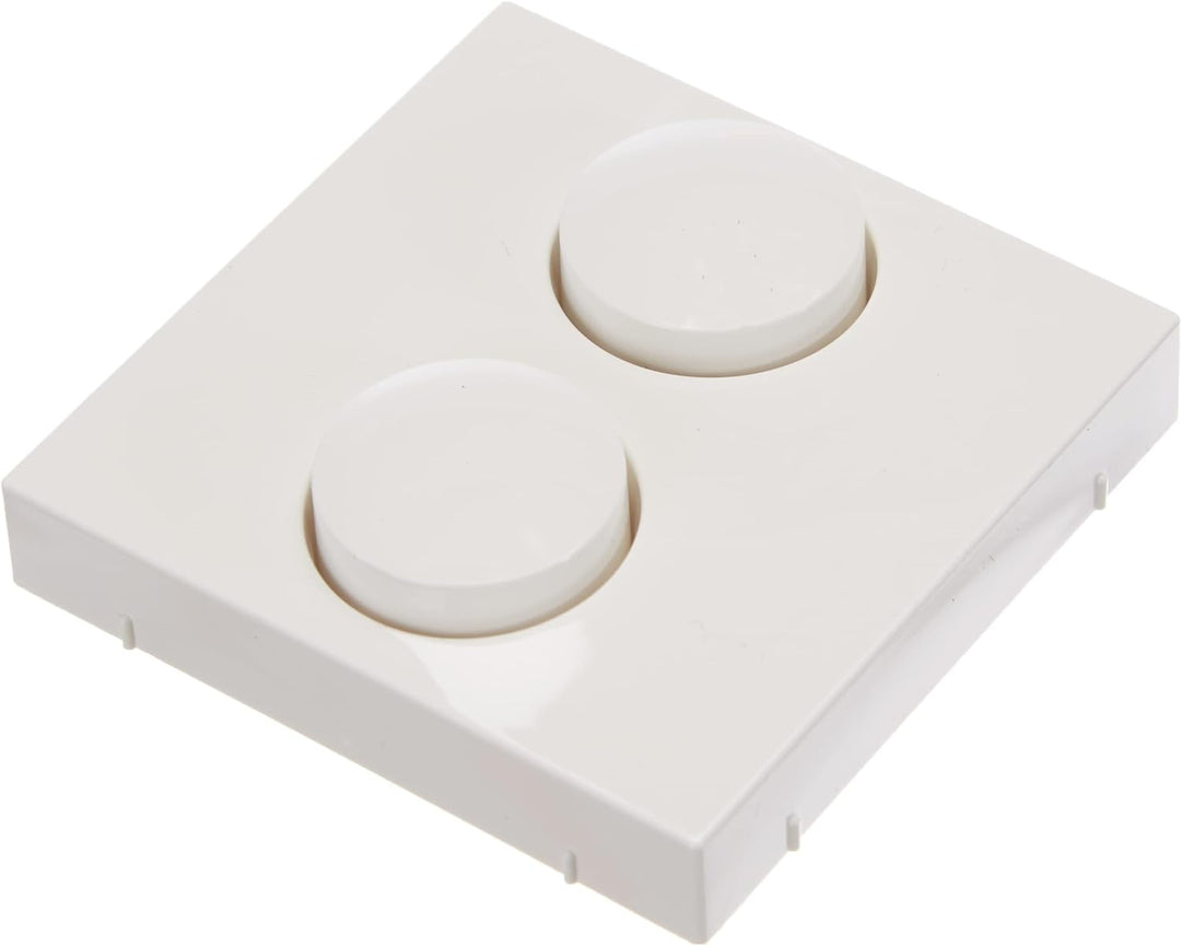 EHMANN 4295x0700 T42.07 Unterputz-Doppeldimmer mit Abdeckung 55x55, Phasenanschnitt, 230 V, 50 Hz, L