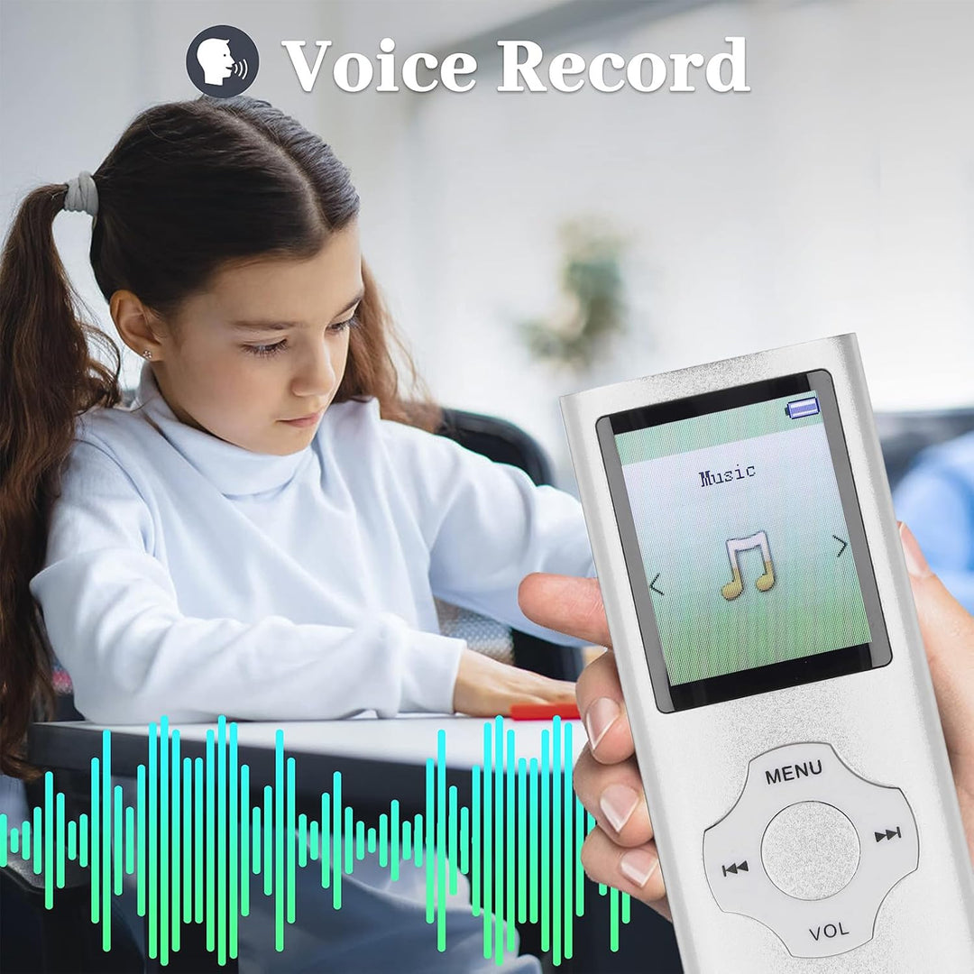 Bewinner 128 GB MP3 -MP4 -Player mit Bluetooth und WiFi, Tragbarer Verlustfreier Sound MP3, HiFi Sou