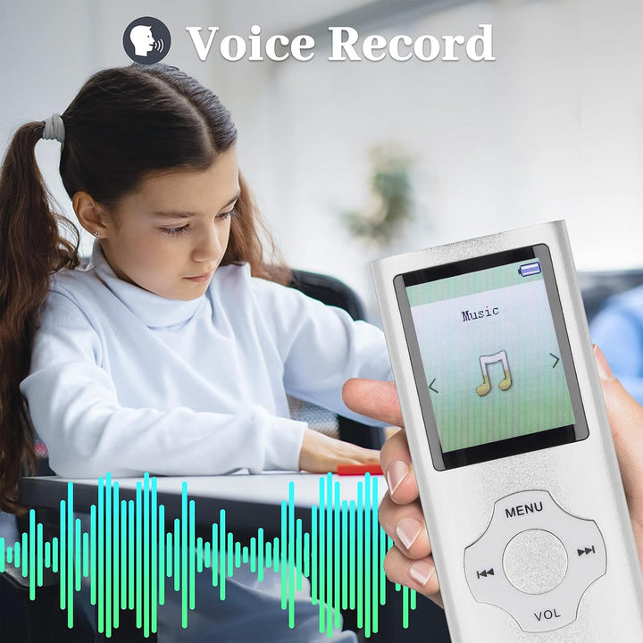 Bewinner 128 GB MP3 -MP4 -Player mit Bluetooth und WiFi, Tragbarer Verlustfreier Sound MP3, HiFi Sou