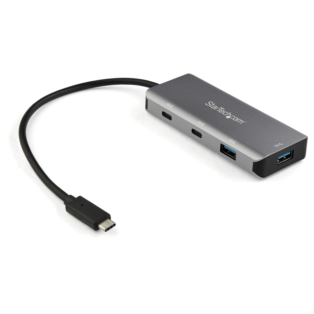 StarTech.com 4-Port-USB-C-Hub (10 Gbit/s, mit 2 x USB-A- und 2 x USB-C, mit 25cm Host-Verlängerungsk