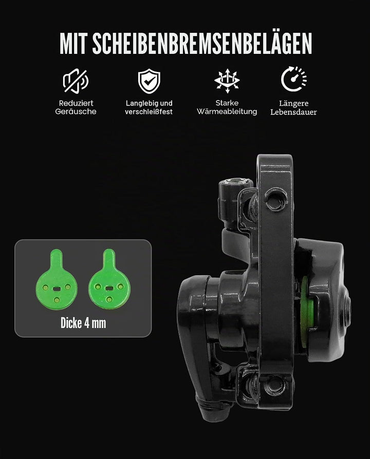 Bremssattel für Scheibenbremsen, kompatibel mit Kukirin G2 Max / G2 Pro Elektro-Scooter, die mechani