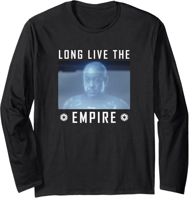 Star Wars: The Mandalorian Moff Gideon Long Live The Empire Langarmshirt