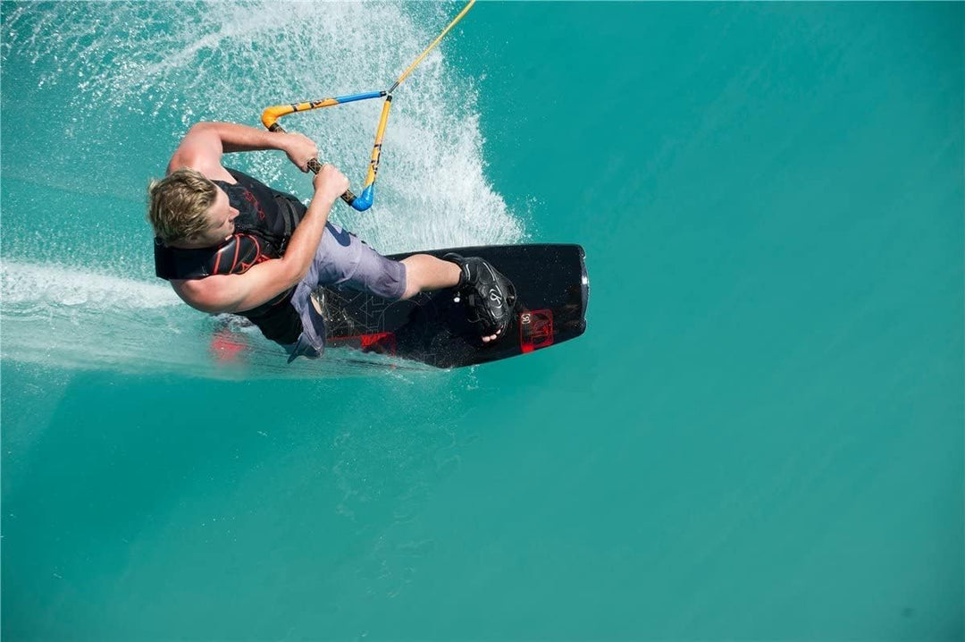 Brunelli Carbon Wakeboard Set 138 cm Wake Binding Wakeboardbindung S/M (38-42), S/M (38-42)