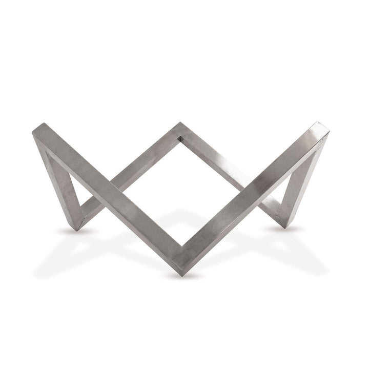 Feet für Feuerschale - Ständer für Feuerschale - Elegantes Design (Type 1 Ø80, Edelstahl) Edelstahl