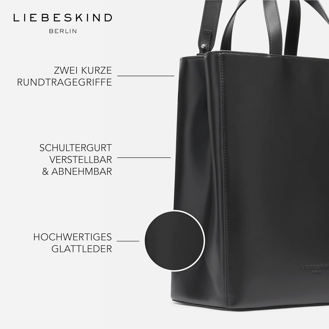 Liebskind Berlin Suede Paperbag Tote M, Medium (HxBxT 34cm x 29cm x 15cm) Dark Mandarine, Dark Manda