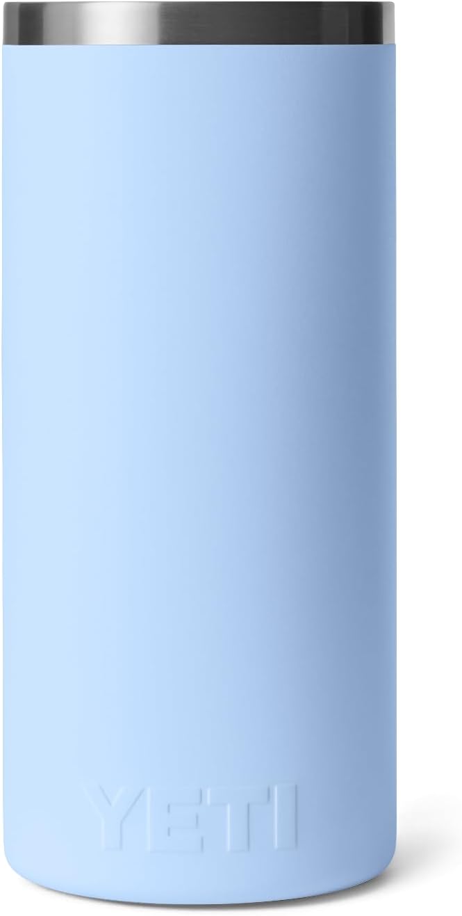 YETI Rambler Wine Chiller, Stainless Steel Insulated, Big Sky Blue, Big Sky Blue