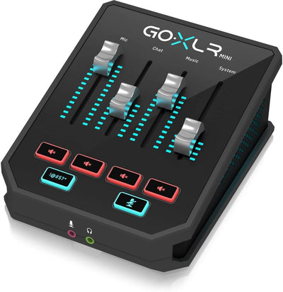 TC Helicon GoXLR MINI Online-Broadcast-Mixer mit USB-/Audio-Schnittstelle und Midas-Vorverstärker, 9