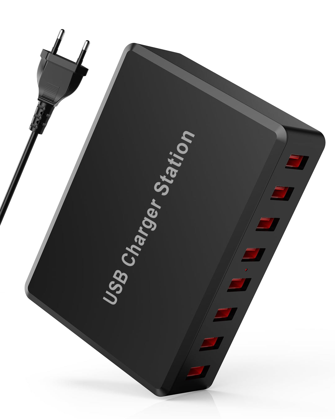 Rsydmny USB Ladegerät Mehrfach, 50W 8-Port Multi USB Netzteil, 5V 10A Ladestation für mehrere Geräte
