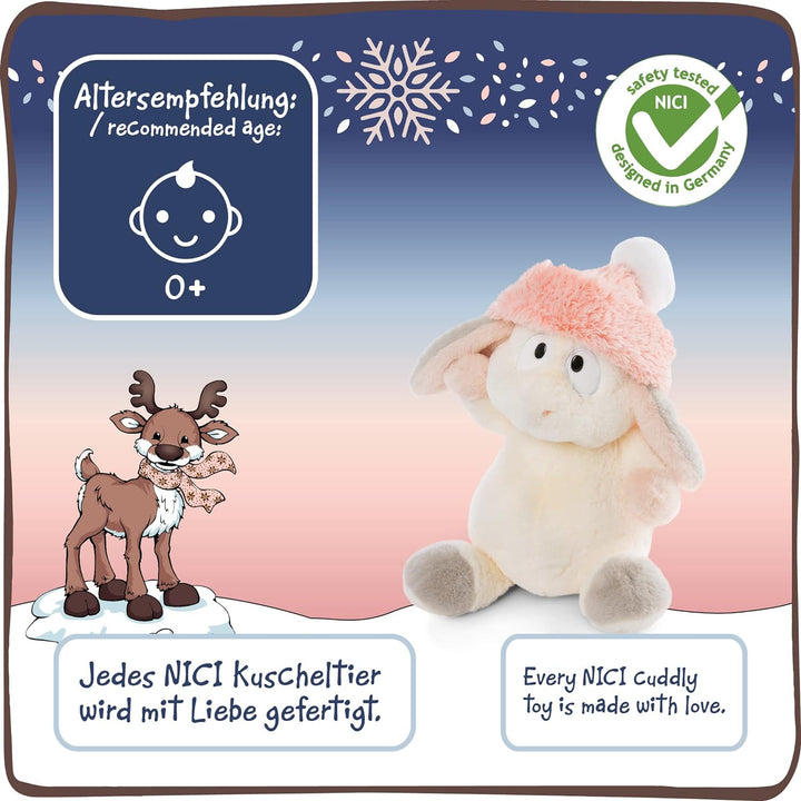 NICI Kuscheltier Hase Liska 35 cm I Plüschtier Rentier für Jungen, Mädchen & Babys I Flauschiges Sto