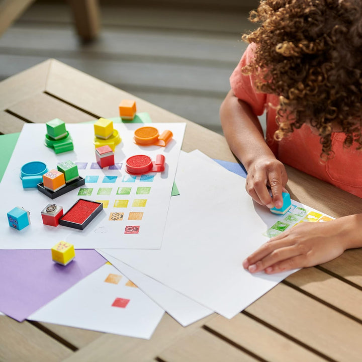 Learning Resources Numberblocks Stampoline-Freizeitpark, Stempel-Aktivitätsset, Mehrfarbig, Numberbl