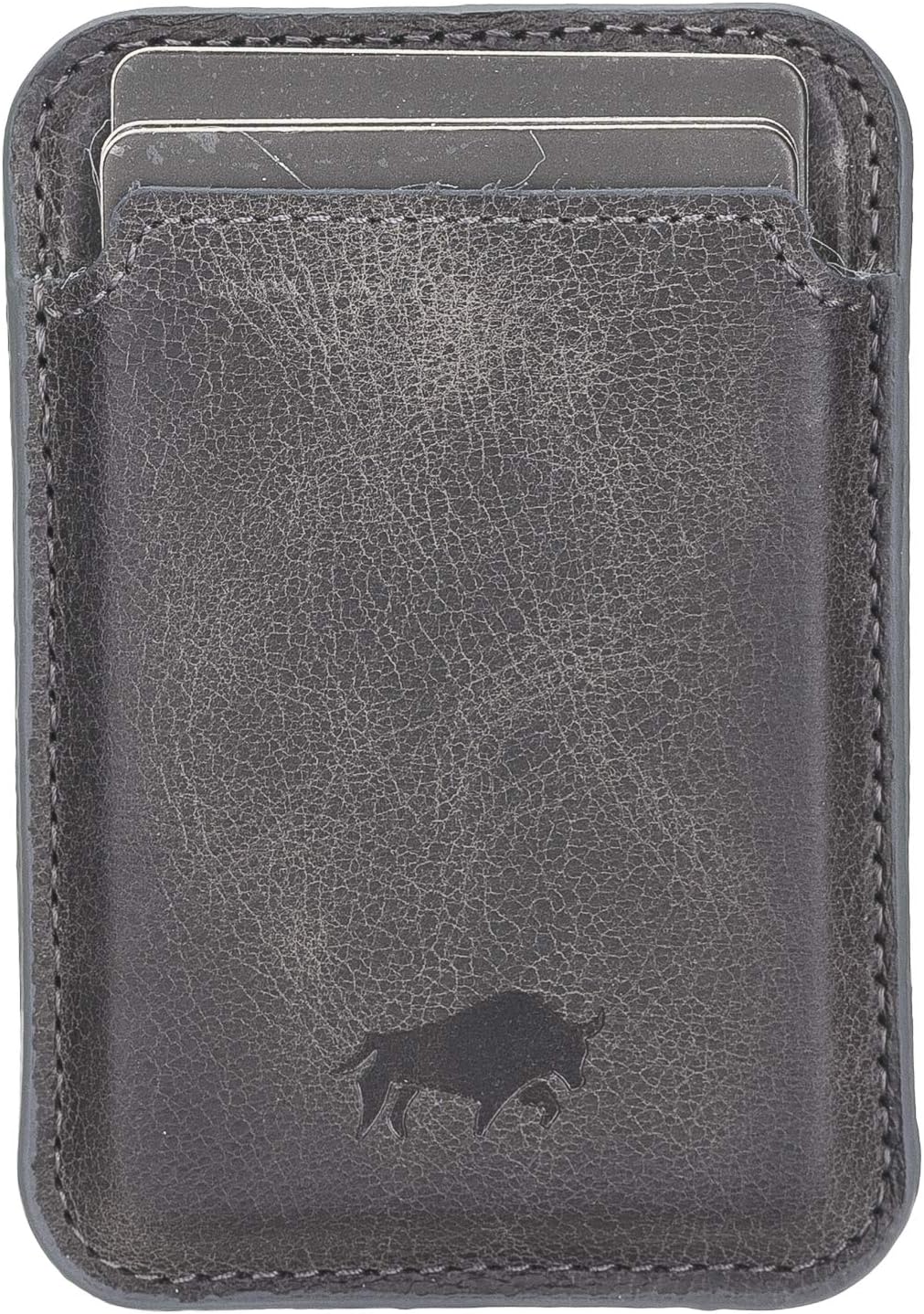 Solo Pelle Lederhülle + magnetische Geldbörse für das iPhone 12/12 Pro in 6.1 Zoll Case Leder Hülle