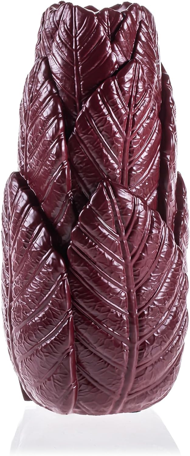 Youartme Deko Vase Kastanienbraun 110 x 110 x 230 mm - Modern Vasen Deko Hohe - Aesthetic Flower Vas