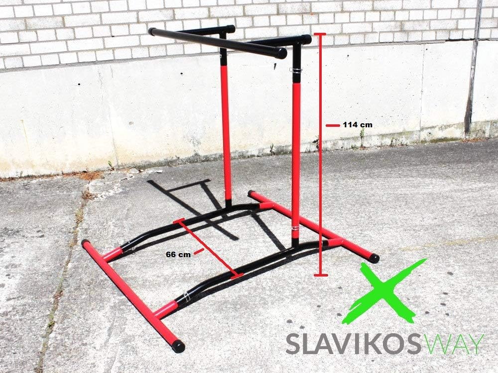 9010019 Pull Up Station Klimmzug Stange Liegestütz Multi Workout Handstand Schnellverschlüsse bis 11