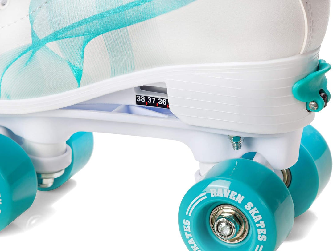 Raven Verstellbare Rollschuhe Roller Skates Trista/Serena - Kugellager Carbon Abec7 - SAS - Shock Ab