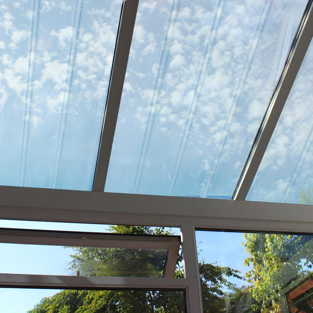 Wellplatten, 2 mm FRP-Trapezprofil-Wellblech, 90 * 160 cm Wellplatten Transparent, Dachplatten Wette