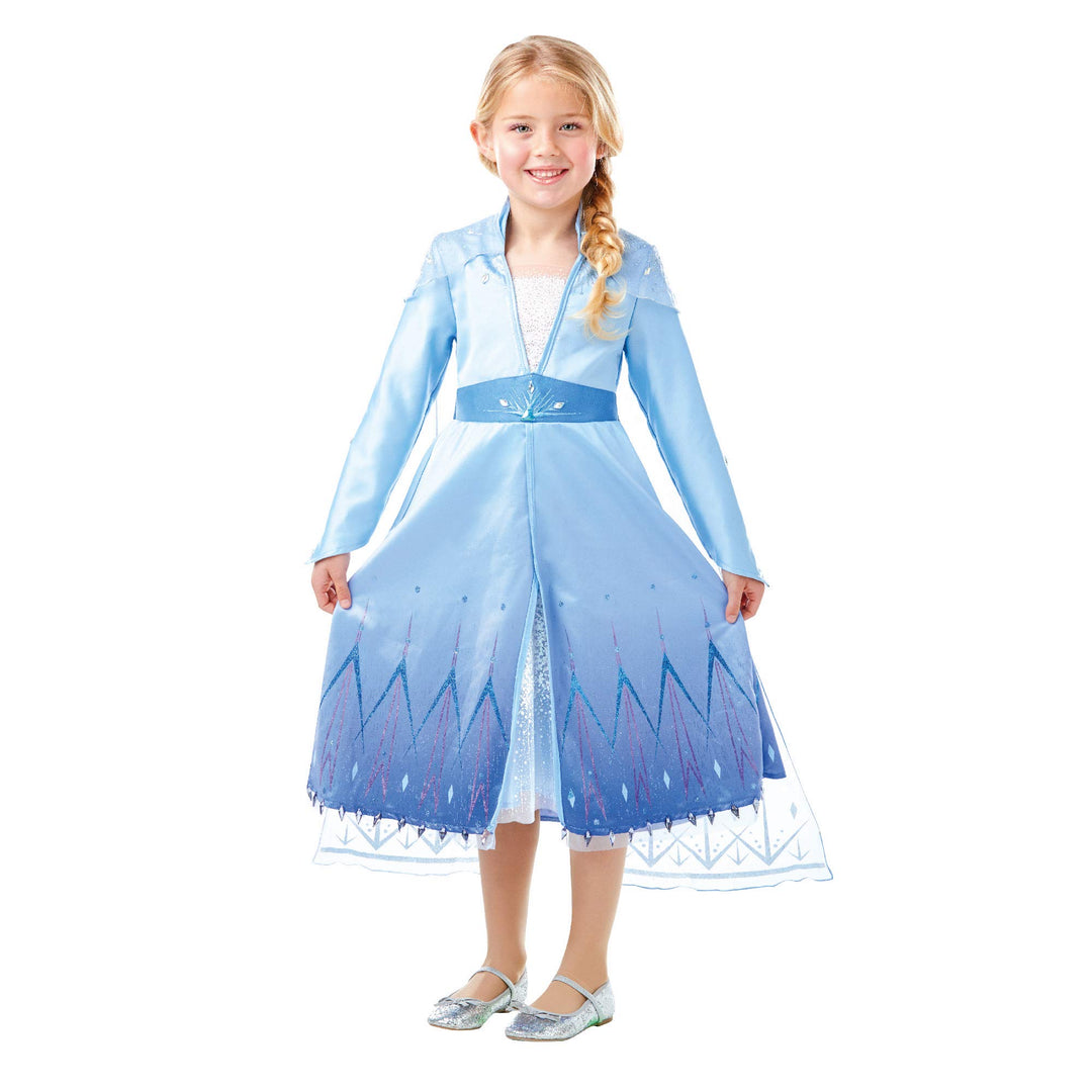 Disney Hochwertiges Kostüm, Reisekostüm von „ELSA“ aus „Die Eiskönigin 2“ M bunt M Mehrfarbig, M Meh